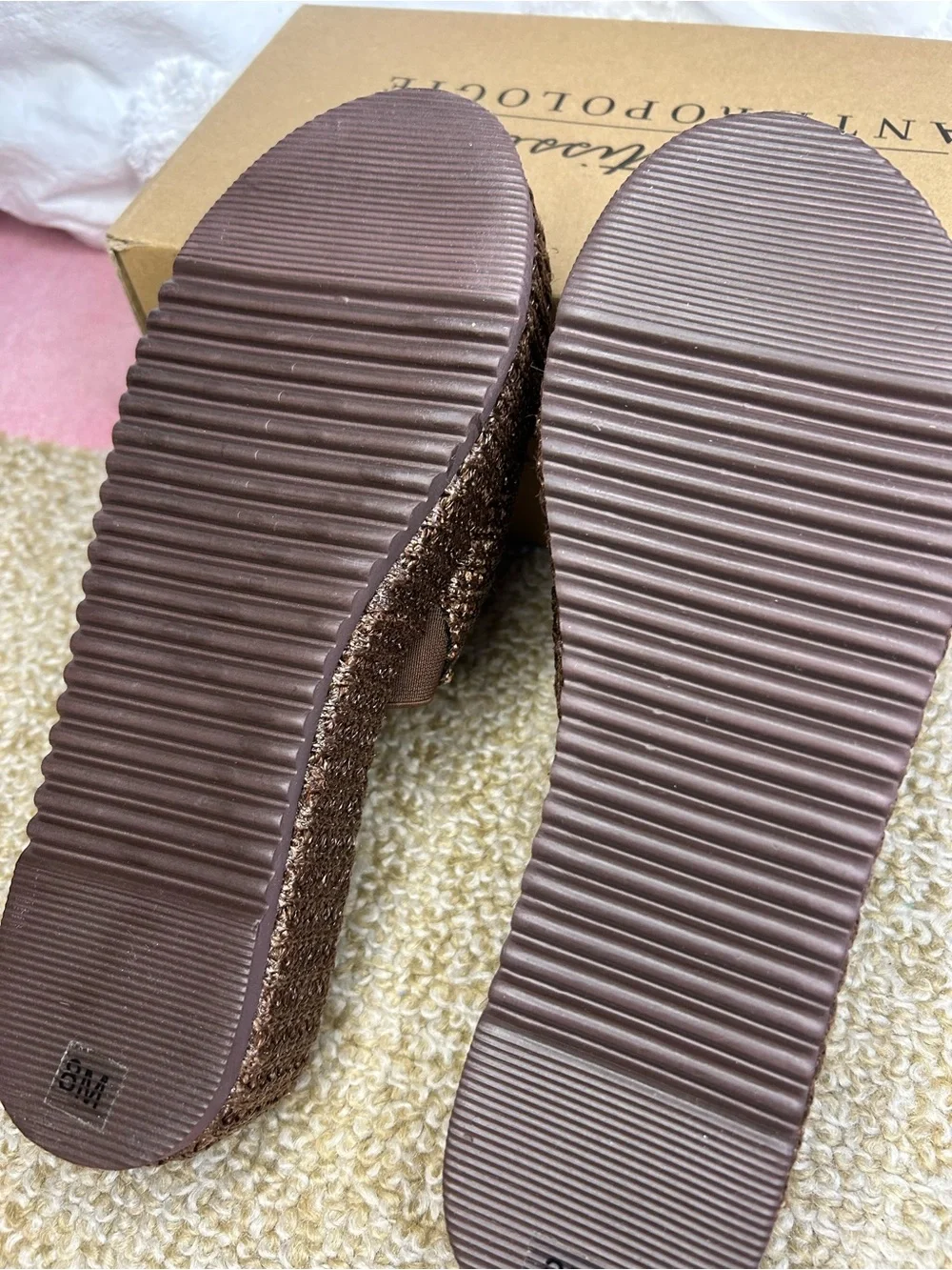 Anthropologie Matisse Montego Platform Slides